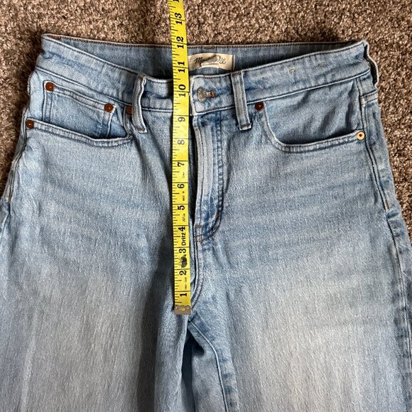 Madewell The Curvy Perfect Vintage Wide-Leg Crop Jean, Size 29, Altoona Wash - Picture 7 of 16